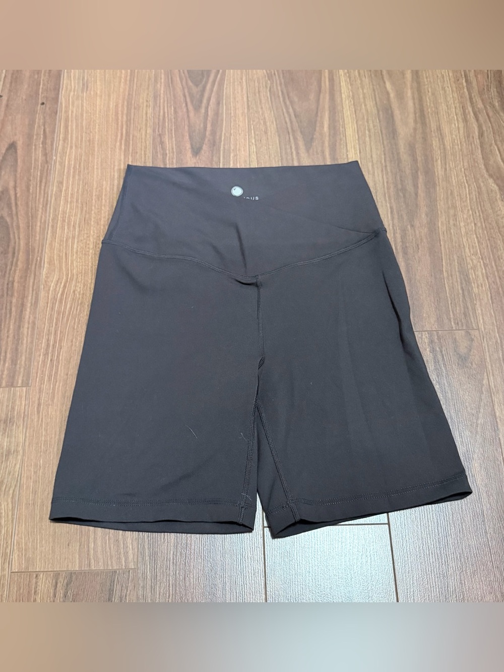 Yogalicious Lux Crossover 7" Short Athletic Shorts Brown